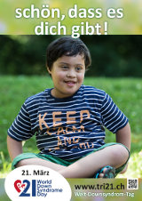Poster zum Welt Down-Syndrom Tag 2016