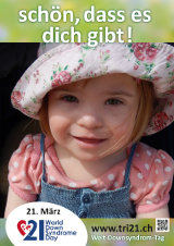 Poster zum Welt Down-Syndrom Tag 2016