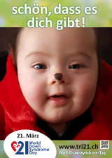 Poster zum Welt Down-Syndrom Tag 2016
