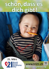 Poster zum Welt Down-Syndrom Tag 2016