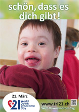 Poster zum Welt Down-Syndrom Tag 2016