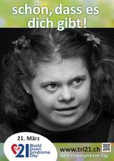 Poster zum Welt Down-Syndrom Tag 2016