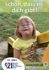 Poster zum Welt Down-Syndrom Tag 2016