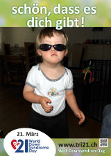 Poster zum Welt Down-Syndrom Tag 2016