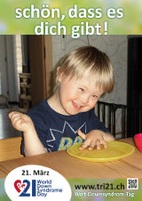 Poster zum Welt Down-Syndrom Tag 2016
