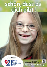 Poster zum Welt Down-Syndrom Tag 2016