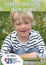Poster zum Welt Down-Syndrom Tag 2016
