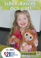 Poster zum Welt Down-Syndrom Tag 2016