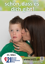 Poster zum Welt Down-Syndrom Tag 2016