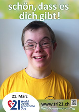 Poster zum Welt Down-Syndrom Tag 2016