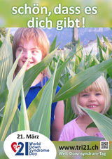 Poster zum Welt Down-Syndrom Tag 2016