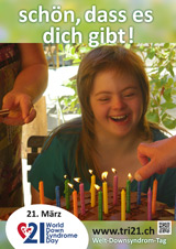 Poster zum Welt Down-Syndrom Tag 2016