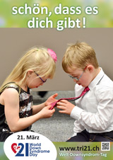 Poster zum Welt Down-Syndrom Tag 2016