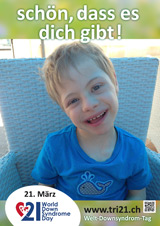 Poster zum Welt Down-Syndrom Tag 2016