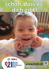 Poster zum Welt Down-Syndrom Tag 2016