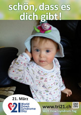 Poster zum Welt Down-Syndrom Tag 2016