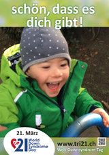 Poster zum Welt Down-Syndrom Tag 2016