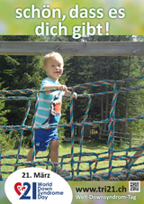 Poster zum Welt Down-Syndrom Tag 2016