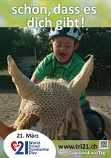 Poster zum Welt Down-Syndrom Tag 2016