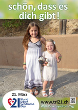 Poster zum Welt Down-Syndrom Tag 2016