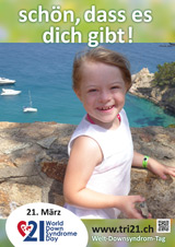 Poster zum Welt Down-Syndrom Tag 2016
