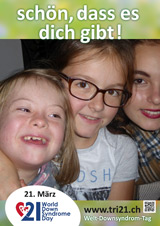Poster zum Welt Down-Syndrom Tag 2016