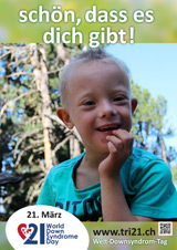 Poster zum Welt Down-Syndrom Tag 2016