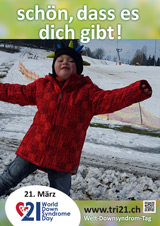 Poster zum Welt Down-Syndrom Tag 2016