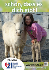 Poster zum Welt Down-Syndrom Tag 2016