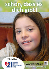 Poster zum Welt Down-Syndrom Tag 2016
