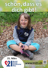 Poster zum Welt Down-Syndrom Tag 2016