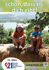 Poster zum Welt Down-Syndrom Tag 2016