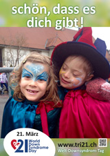 Poster zum Welt Down-Syndrom Tag 2016