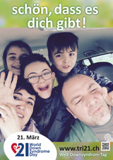 Poster zum Welt Down-Syndrom Tag 2016