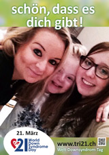 Poster zum Welt Down-Syndrom Tag 2016
