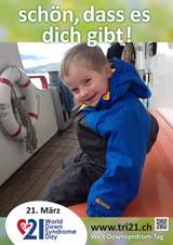 Poster zum Welt Down-Syndrom Tag 2016