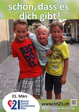 Poster zum Welt Down-Syndrom Tag 2016
