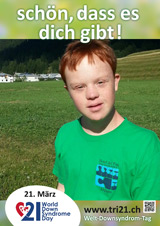 Poster zum Welt Down-Syndrom Tag 2016