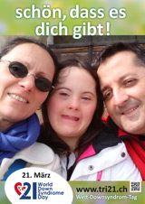 Poster zum Welt Down-Syndrom Tag 2016