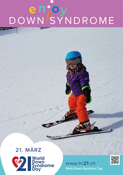 Plakataktion 2017 'enjoy Down Syndrome'