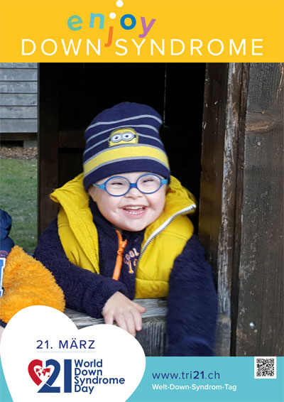 Plakataktion 2017 'enjoy Down Syndrome'