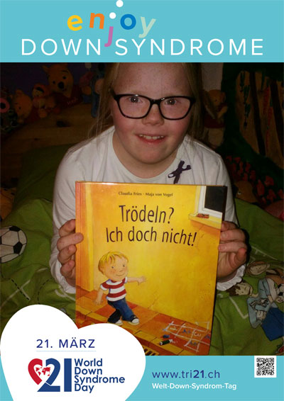 Plakataktion 2017 'enjoy Down Syndrome'