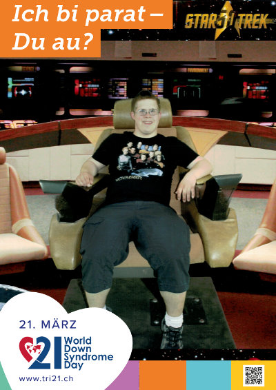 Plakataktion 2018 'Ich bi parat – Du au?'