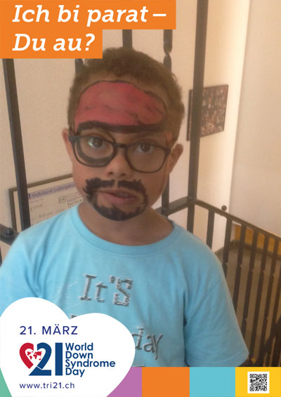 Plakataktion 2018 'Ich bi parat – Du au?'