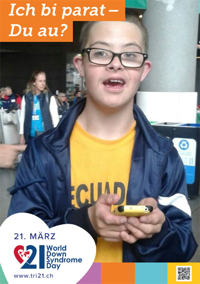 Plakataktion 2018 'Ich bi parat – Du au?'