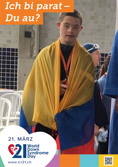 Plakataktion 2018 'Ich bi parat – Du au?'