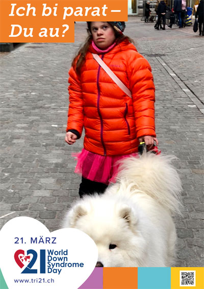Plakataktion 2018 'Ich bi parat – Du au?'
