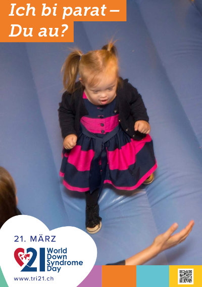 Plakataktion 2018 'Ich bi parat – Du au?'