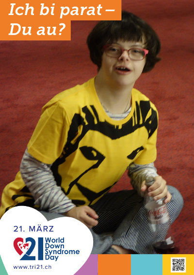 Plakataktion 2018 'Ich bi parat – Du au?'