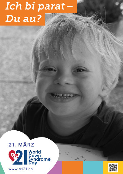 Plakataktion 2018 'Ich bi parat – Du au?'